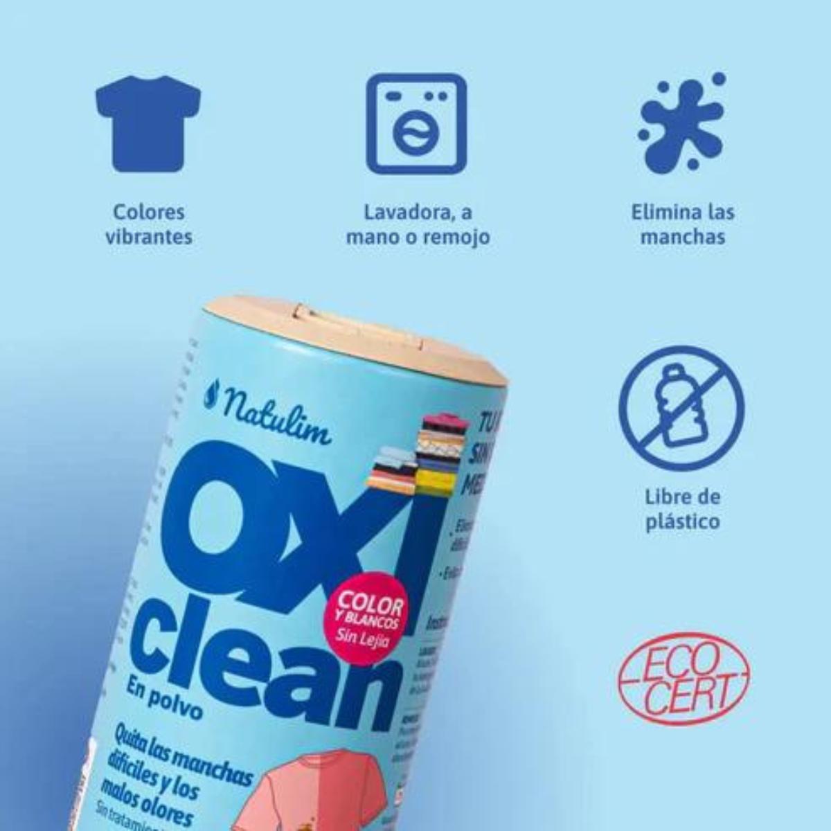 Oxi Clean potenciador de lavado Natulim 500 g