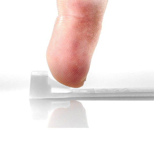 Bridas Reutilizables 300mm, 100 Unidades, Naturales