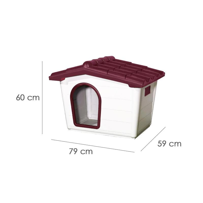 Caseta Perro Resina 80x56x60 Cm._1