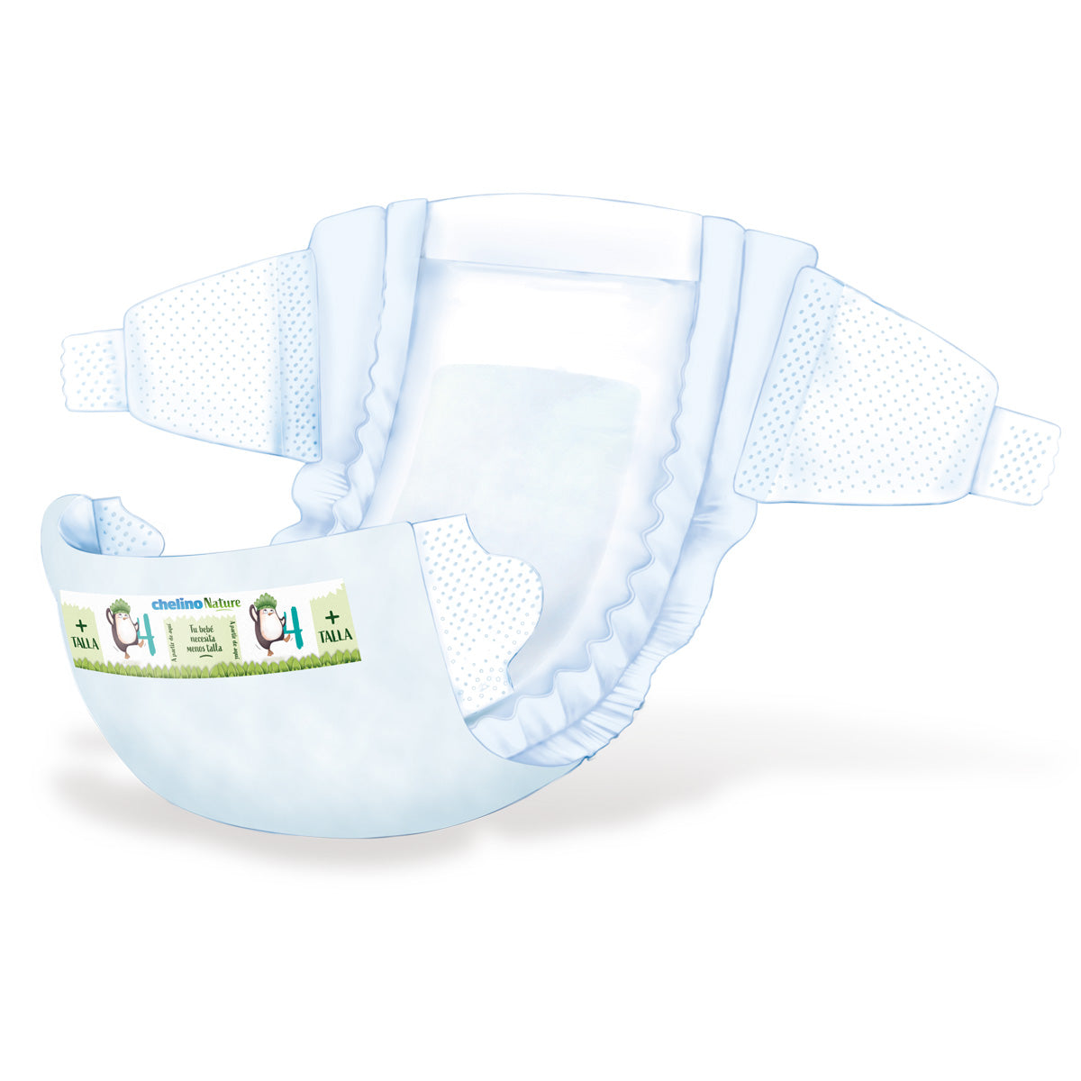 Pañales T4 9-15 kg Chelino Nature 34 unidades
