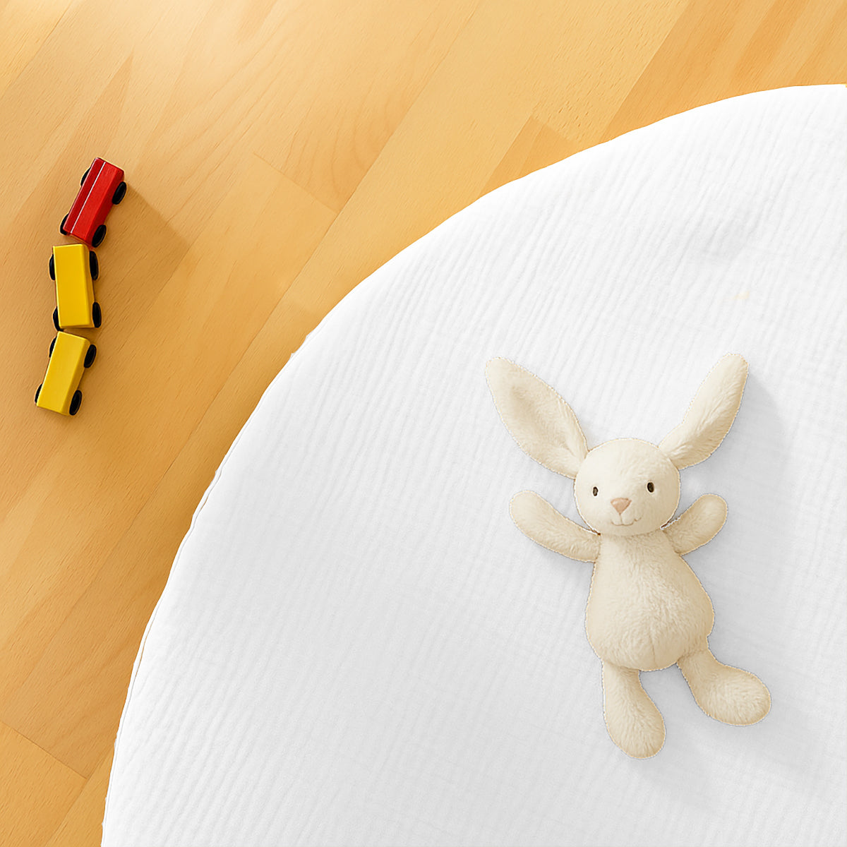 Alfombra De Actividad En Algodón Bio Blanco_2