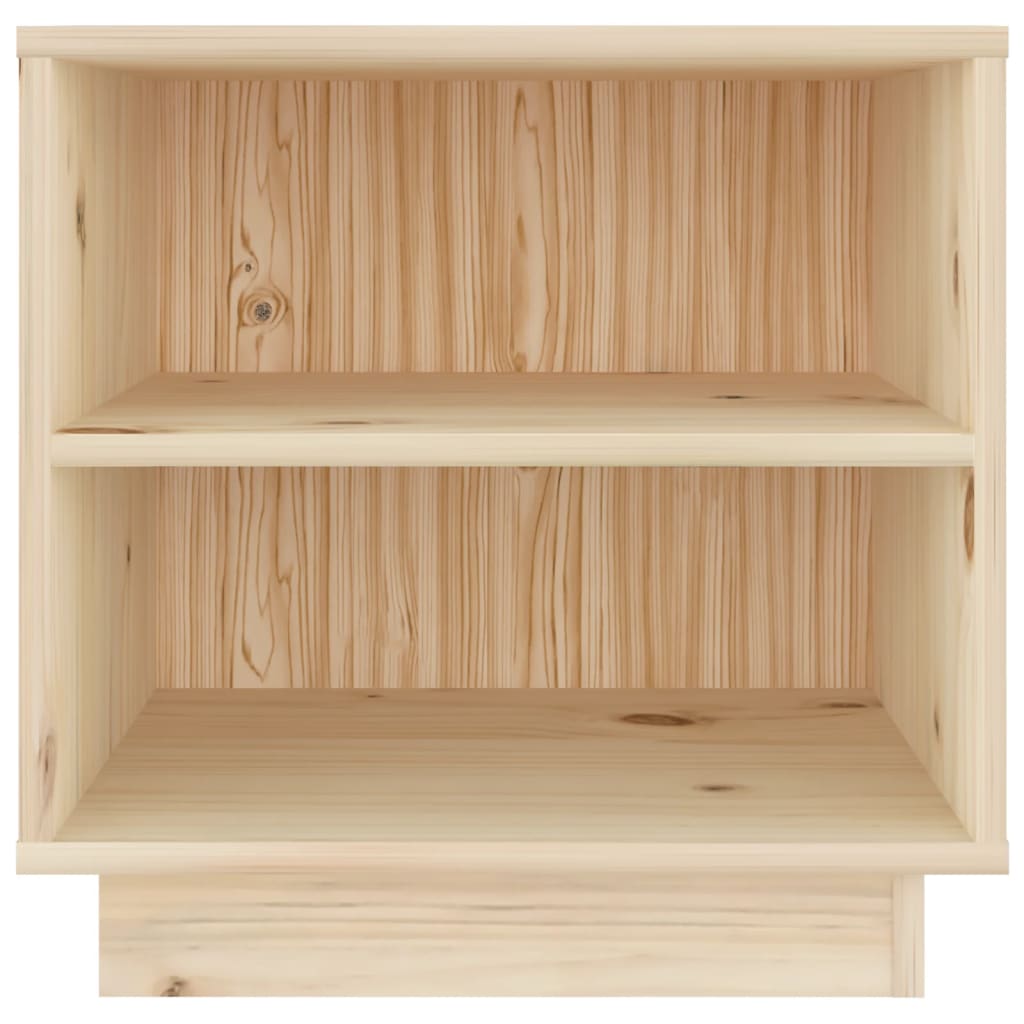 Mesitas De Noche 2 Unidades Madera Maciza De Pino 40x34x40 Cm_4