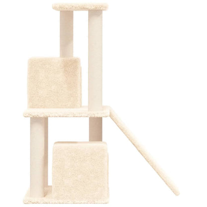 Vidaxl Rascador Para Gatos Con Postes De Sisal Color Crema 82 Cm_3