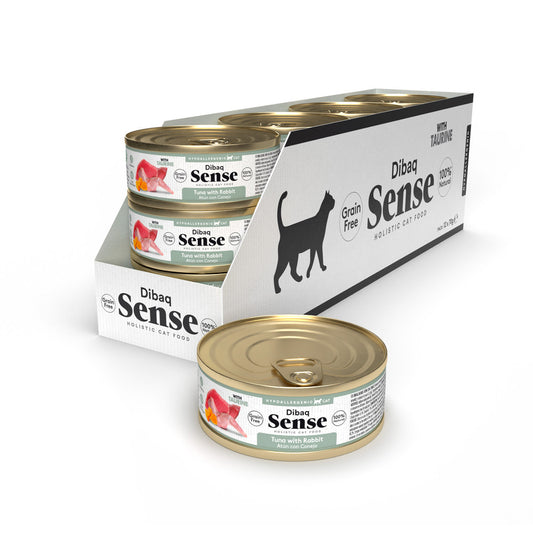 Dibaq Sense Cat Atún Y Conejo Con Calabaza (12uds X 70g)_0