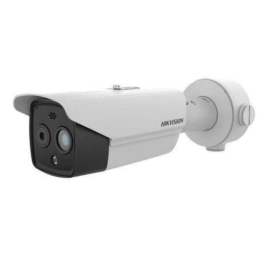 Cámara Bullet Ip Térmica/ Óptica 2688×1520 / 256×192 Perimetral Prevención Incendios Ir30 Wdr120 3.6/4.3 Mm Alarma/audio Hikvisi_0