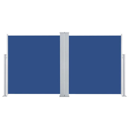 Vidaxl Toldo Lateral Retráctil Azul 160x600 Cm_3