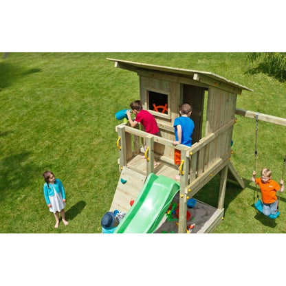Parque Infantil Masgames Beach Hut Xl Con Columpio Individual.