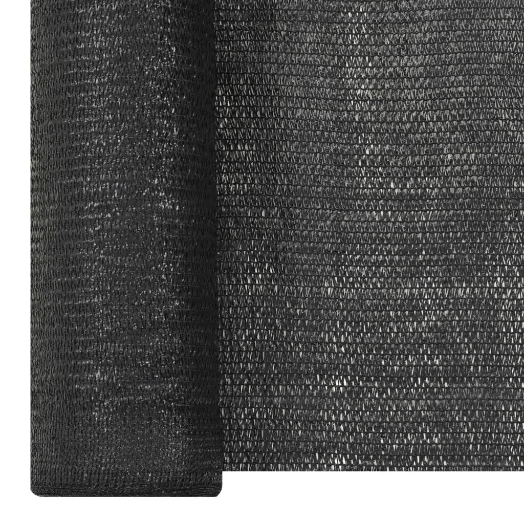 Vidaxl Red De Privacidad Hdpe Negro 1x10 M 195 G/m²_2