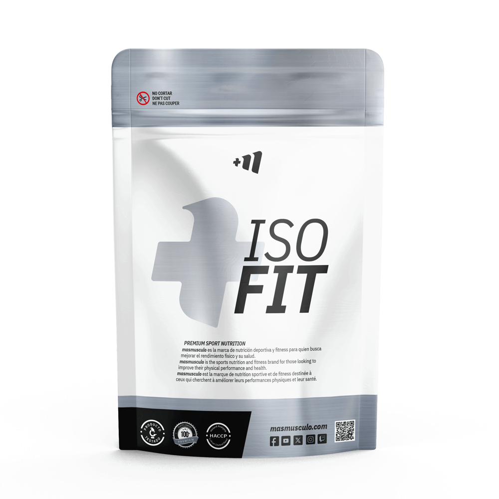 Iso Fit - 1kg - Chocolate Praliné - Aumenta La Masa Muscular - Masmusculo_0