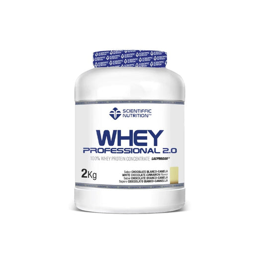 Whey Professional 2.0 2 Kg Chocolate Blanco - Canela