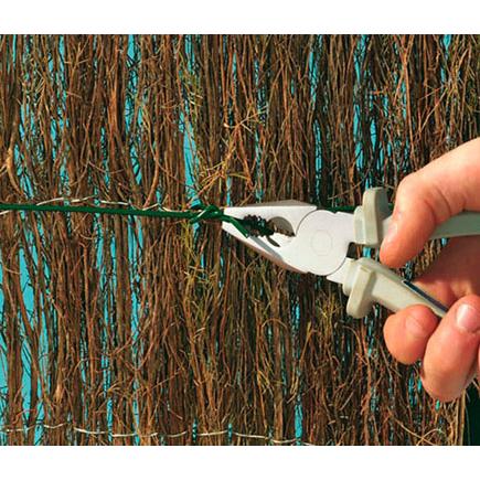 Alambre galvanizado plastificado Plast Wire 50 m Nortene Ø12 mm