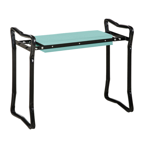 Outsunny Taburete Reclinatorio De Jardín Portátil Y Plegable Carga 150kg_0