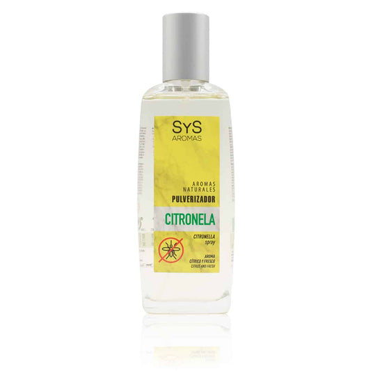Ambientador Pulverizador Citronela Mármol SYS Aromas 100 ml | Aroma Cítrico y Herbal | Refrescante_0