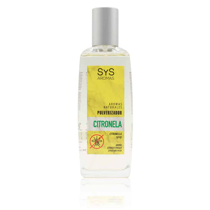 Ambientador Spray Citronela 100 Ml | Aroma Natural Antimosquitos | Frescor Inmediato | Protección Ambiental Sys Aromas_0