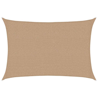Vidaxl Toldo De Vela Hdpe Gris Taupe 160 G/m² 2,5x3,5 M_0