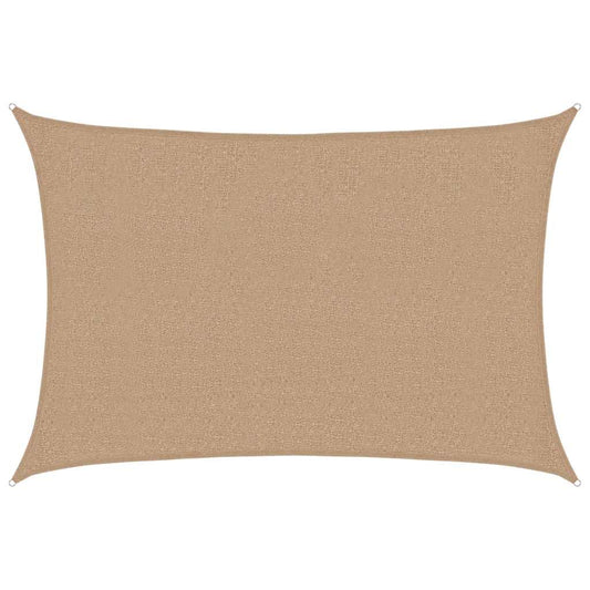 Vidaxl Toldo De Vela Hdpe Gris Taupe 160 G/m² 2,5x3,5 M_0