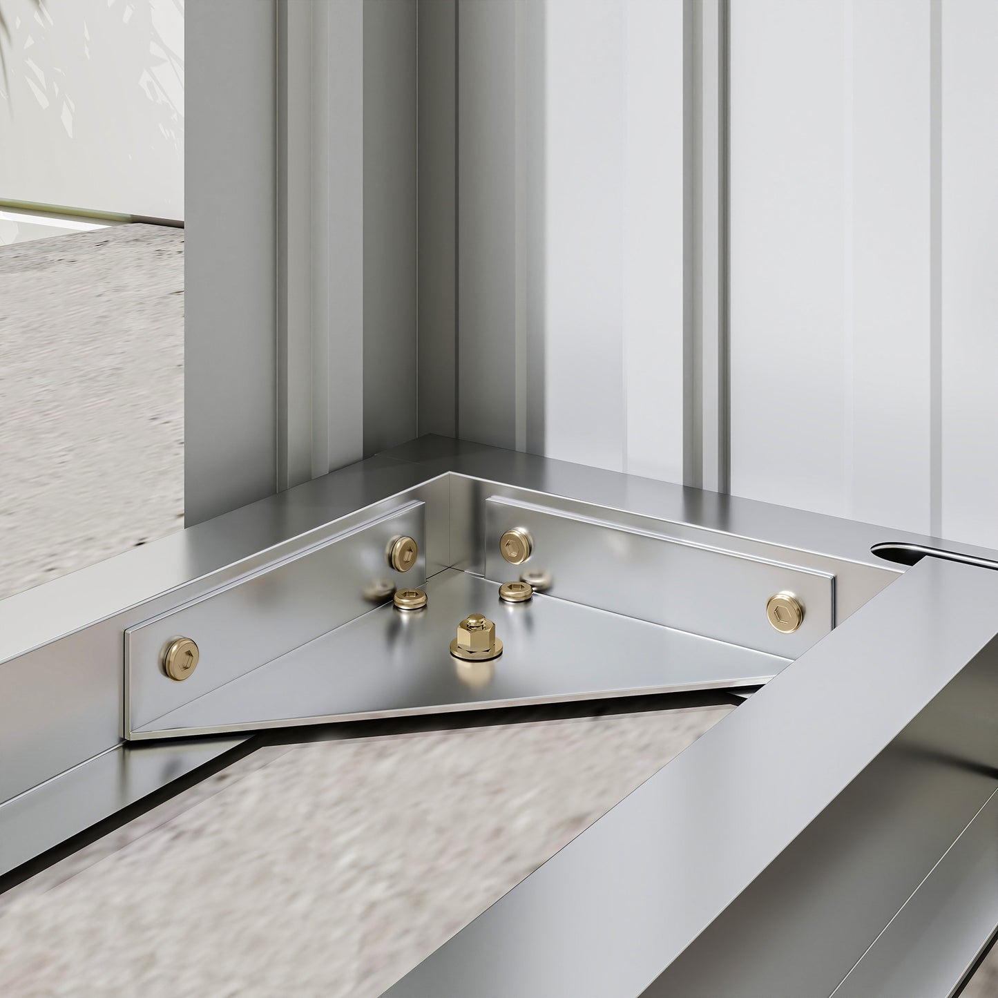 Outsunny Casetilla Para Leña Acero Galvanizado Con Base Elevada 213x66,5x150 Cm_4