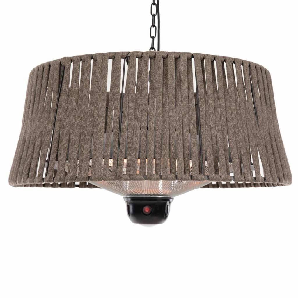 Sunred Calefactor Colgante Artix Corda 1800 W Halógeno Marrón_0
