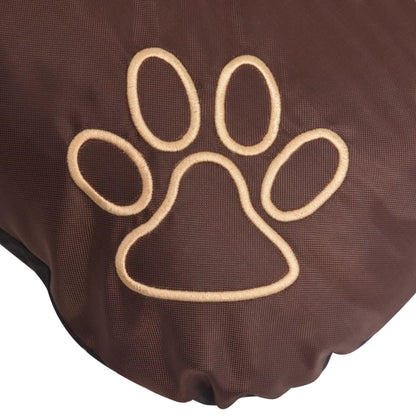 Vidaxl Colchón Para Perro Tamaño Xxl Marrón_2