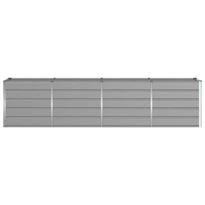 Jardinera Gris Claro 320 X 80 X 75 Cm Acero_3