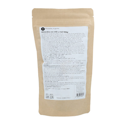 Almendra con chili y miel Planeta Huerto 250 g