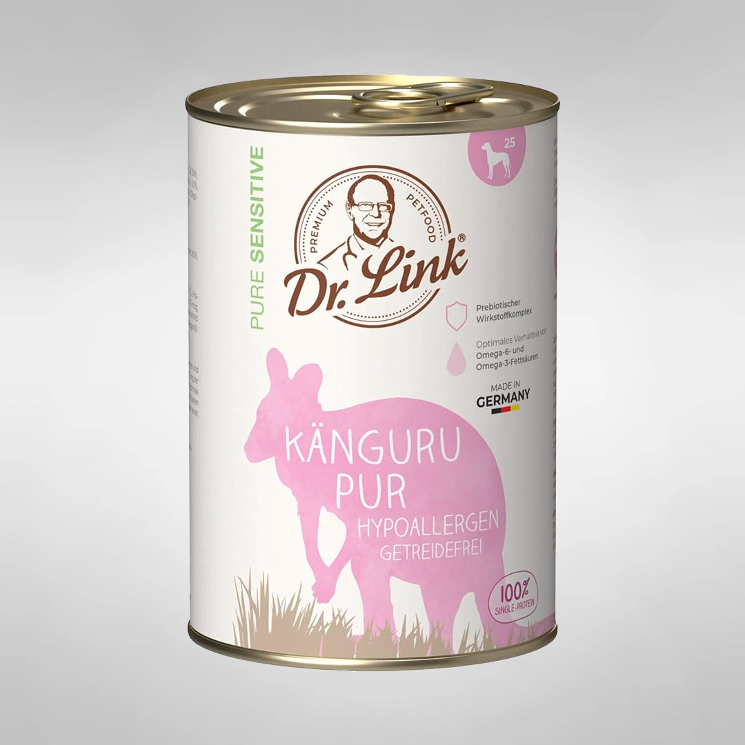 Lata De Comida Cocinada Para Perro - Carne De Canguro 100% Natural