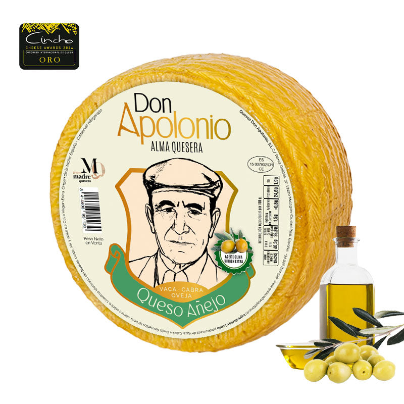 Queso Del Abuelo Añejo En Aceite De Oliva Virgen Extra [1/4] (0,7/0,8 Kg)