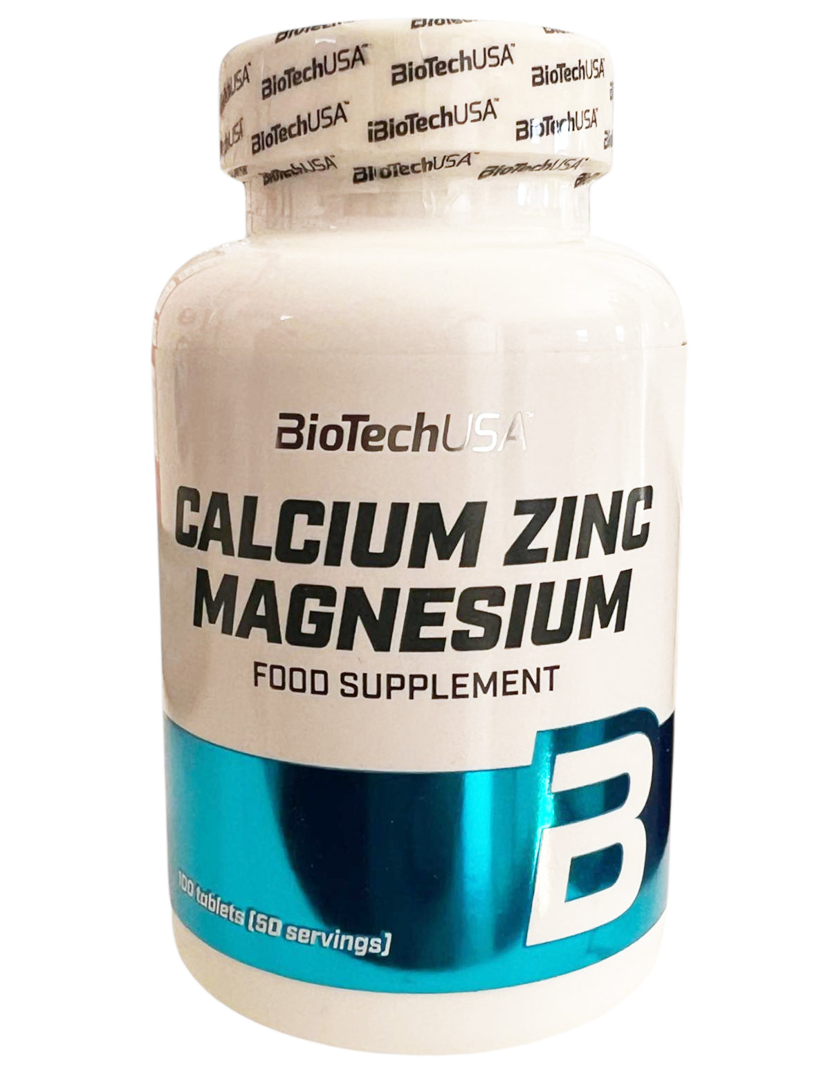 Calcio, Zinc Y Magnesio Biotech (100 Comprimidos)_0