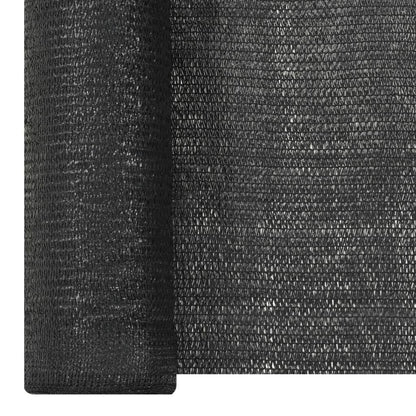 Vidaxl Red De Privacidad Hdpe Negro 1,2x10 M 195 G/m²_2