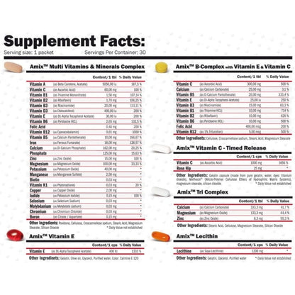 Vitamins & Minerals Superpack 30 Packs