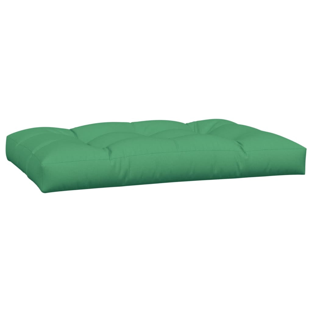 Vidaxl Cojines Para Palets 2 Unidades Tela Verde_4