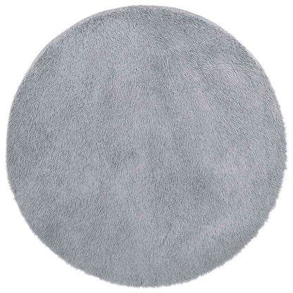 Vidaxl Alfombra De Pelo Largo Navarra Gris Claro 100x100 Cm Poliéster_0