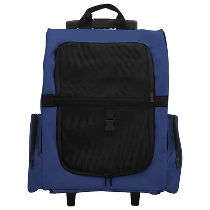Vidaxl Carro Plegable Para Mascotas Multiusos Azul_1