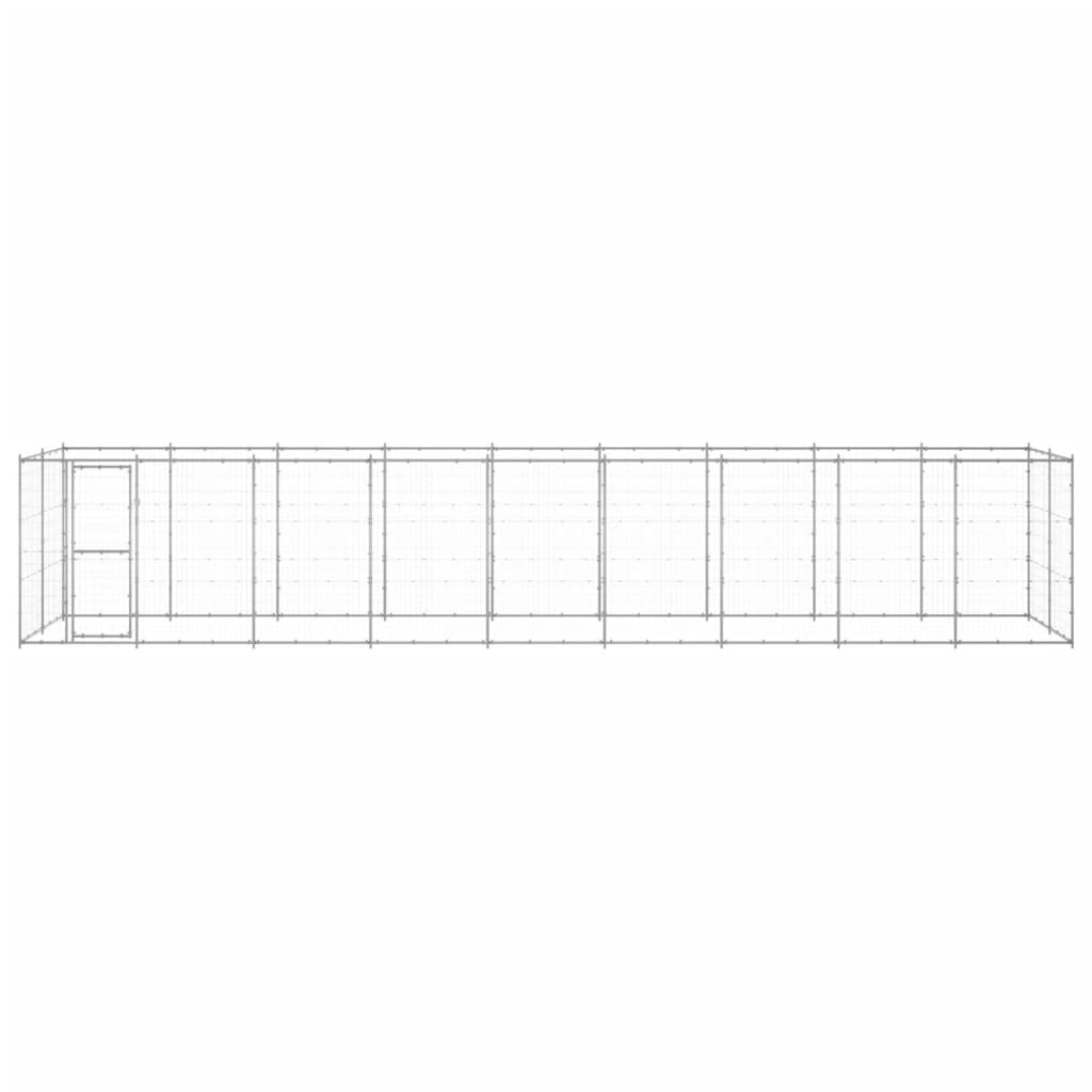 Perrera De Exterior De Acero Galvanizado 21,78 M²_0