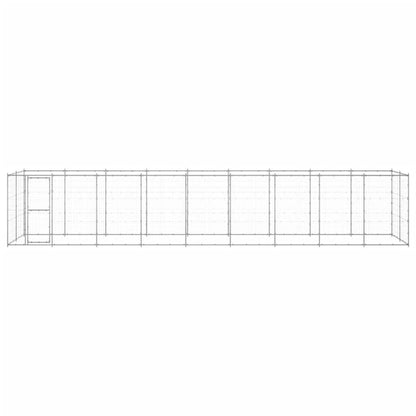 Perrera De Exterior De Acero Galvanizado 21,78 M²_0