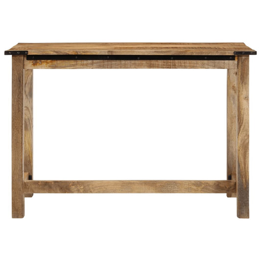 Mesa De Comedor Madera Maciza De Mango 110x55x75 Cm_0