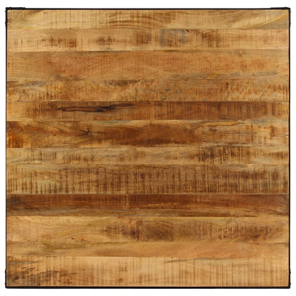Mesa De Comedor De Madera Maciza De Mango 140x140x76 Cm_4