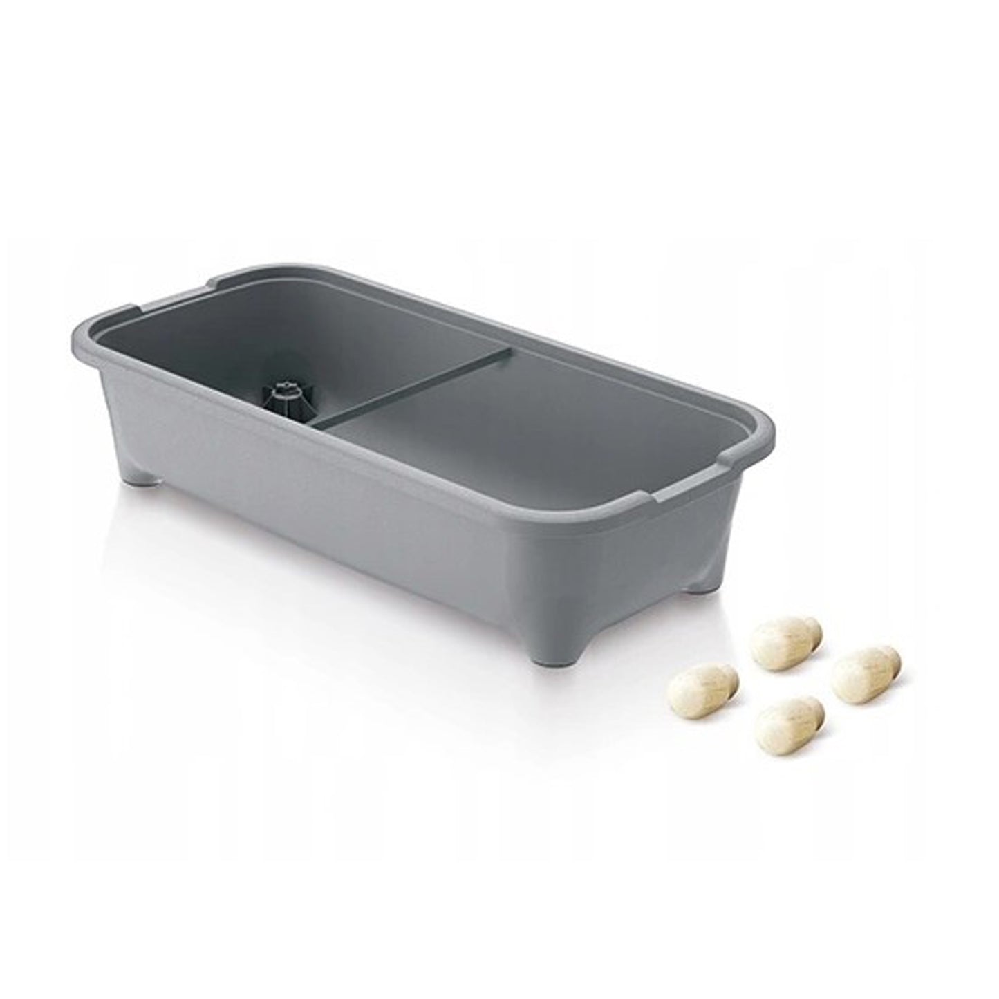 Huerto Domestico/jardinera Baja, Con Tapa De Policarbonato Para Proteger Tus Plantas L Prosperplast Respana Planter Wood Low Set De Plástico_2