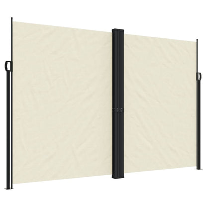 Vidaxl Toldo Lateral Retráctil Crema 220x1200 Cm_0