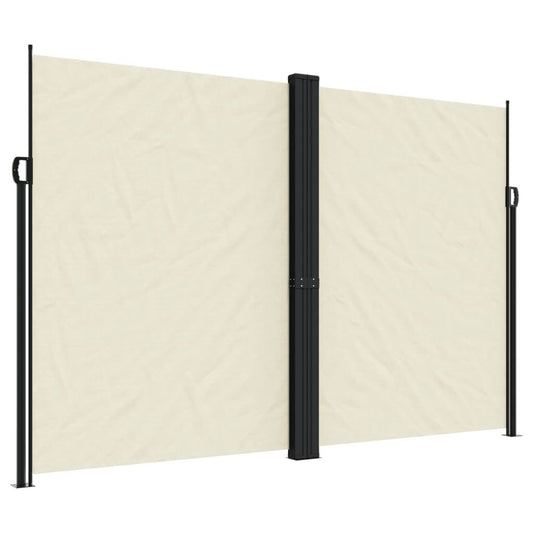 Vidaxl Toldo Lateral Retráctil Crema 220x1200 Cm_0