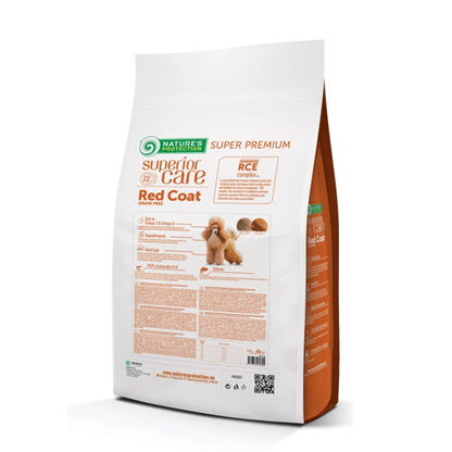 Nature's Protection Red Dog Pienso grain free Salmón adulto razas pequeñas 1,5 Kg