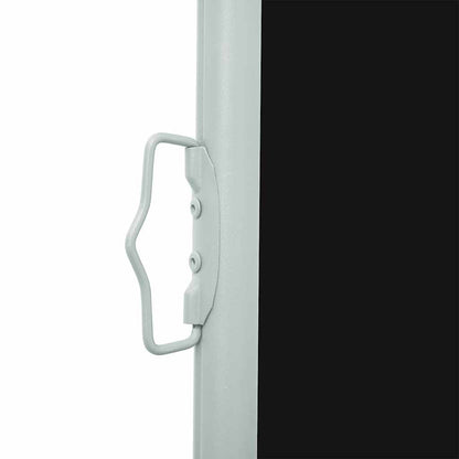 Vidaxl Toldo Lateral Retráctil De Jardín Negro 120x500 Cm_3