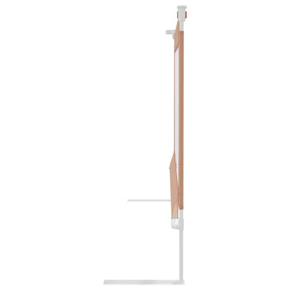 Vidaxl Barandilla De Seguridad Cama De Niño Gris Taupe Tela 140x25 Cm_3