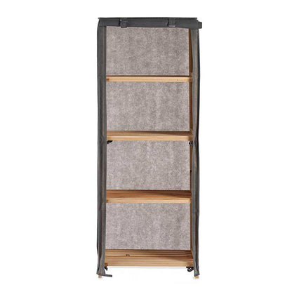 Estantería Tela Gris Kipit – Elegante Y Funcional Para Cualquier Espacio