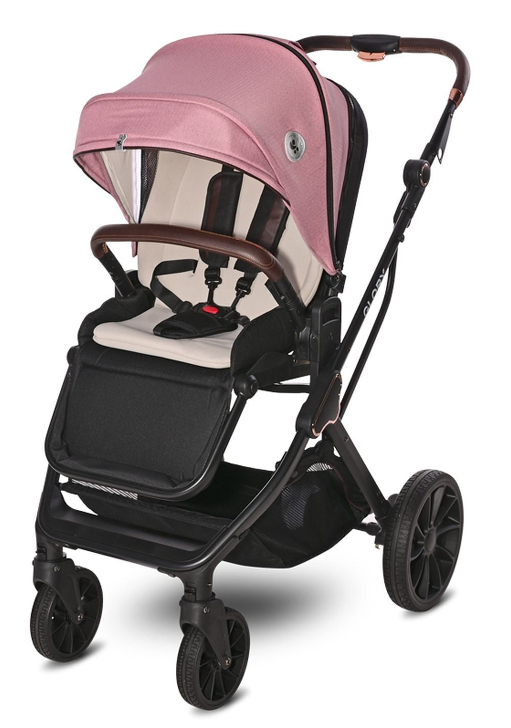 Carrito De Bebé Duo Glory Hasta 22 Kg Pink_3