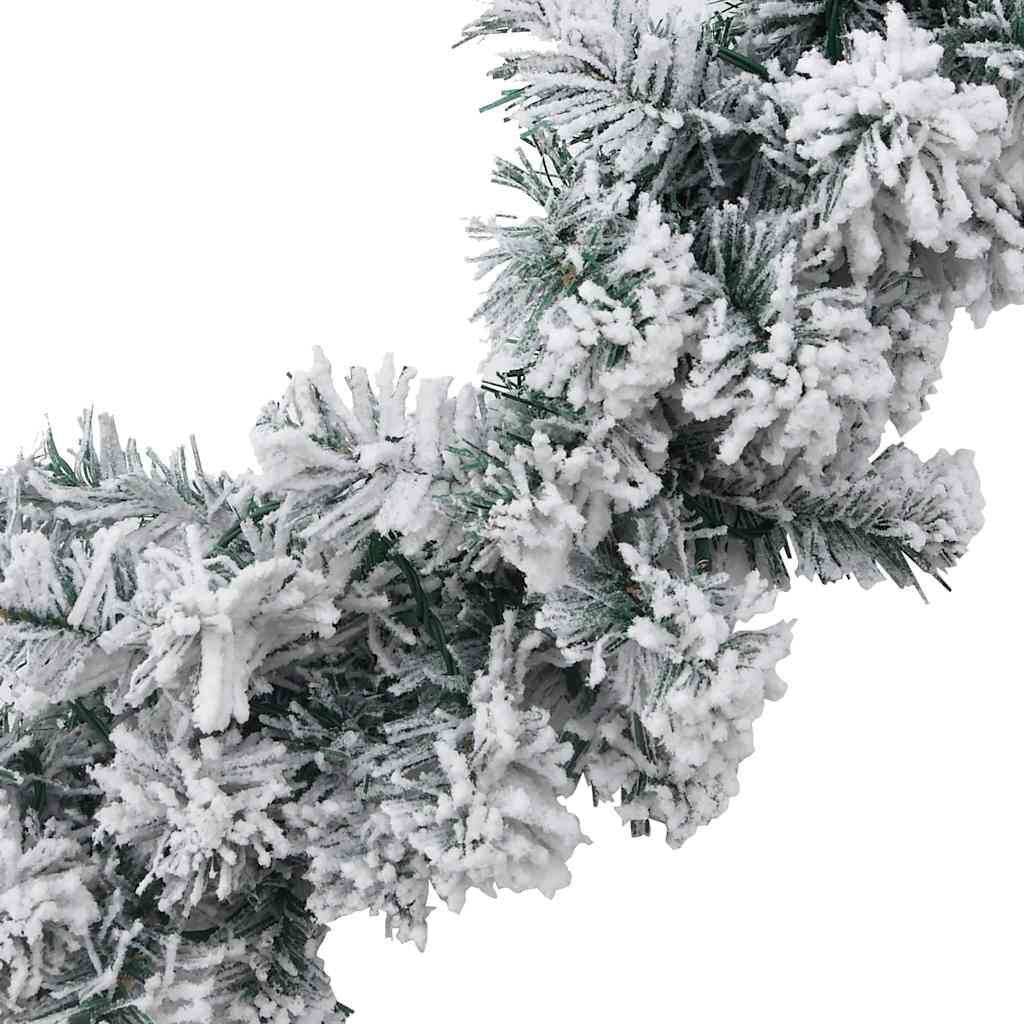 Vidaxl Guirnalda De Navidad Con Luces Led Pvc Verde 20 M_4