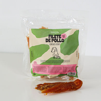 Snack Natural Para Perro Filete De Pollo Desecadas Wuapu 500gr_4