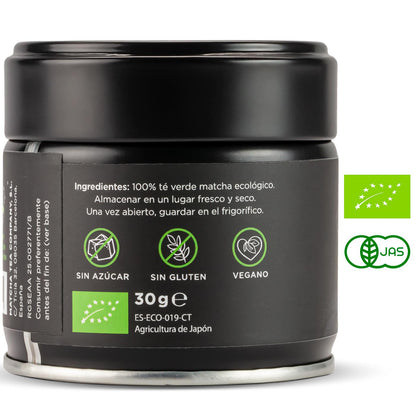 Té Matcha Premium Ceremonial 100% ecológico Matcha & CO 80 g