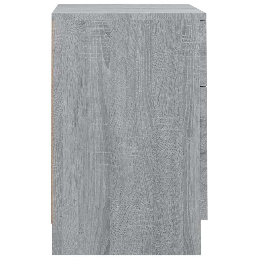 Mesitas De Noche 2 Uds Madera Gris Sonoma 38x35x56 Cm_4