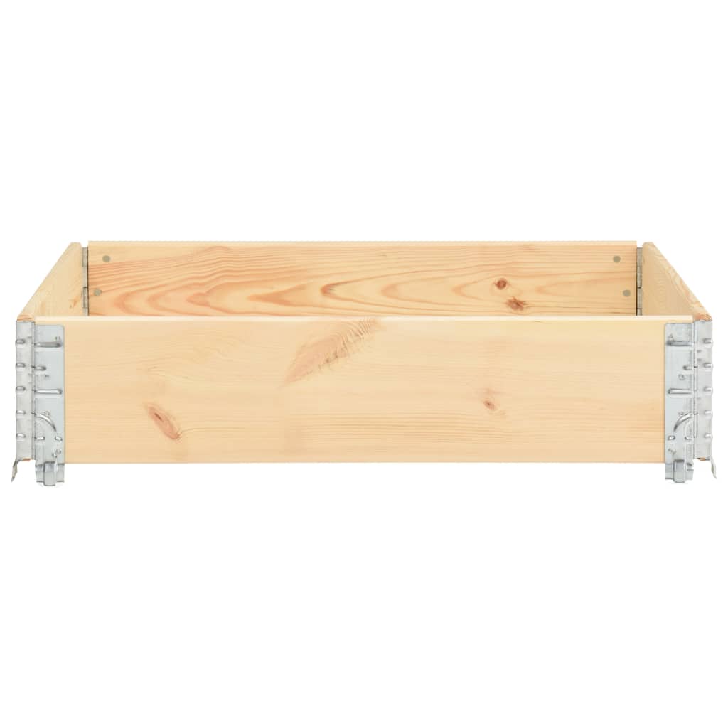 Arriate De Madera Maciza De Pino 100x100 Cm_2